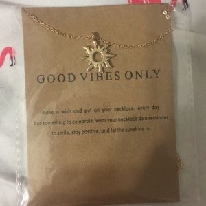 Sun necklace